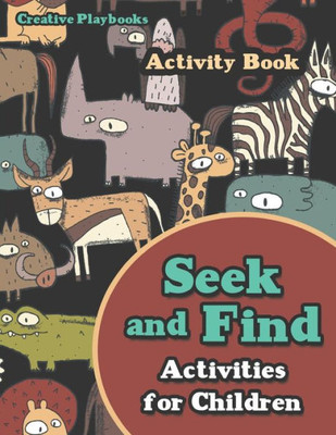 Seek And Find Activities For Children Activity Book