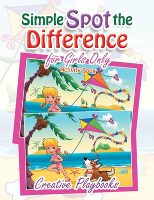 Simple Spot The Difference For Girls Only Activity Book