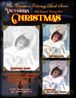 New Creations Coloring Book Series : Victorian Christmas