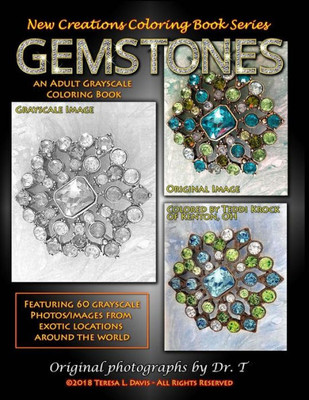 New Creations Coloring Book Series : Gemstones