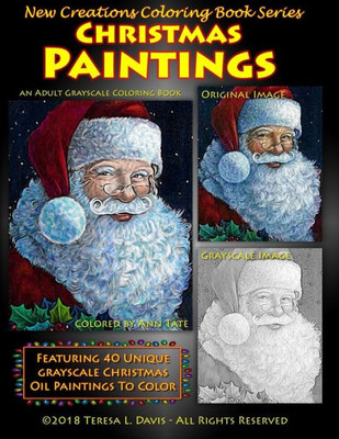 New Creations Coloring Book Series : Christmas Paintings