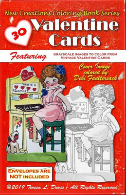 New Creations Coloring Book Series : Valentine Cards