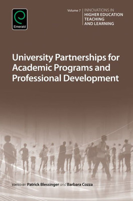 University Partnerships For Academic Programs And Professional Development