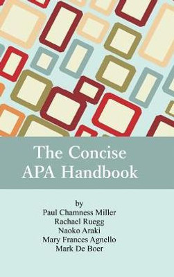 The Concise Apa Handbook