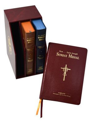 St. Joseph Daily And Sunday Missal (Large Type Editions) : Complete Gift Box 3-Volume Set