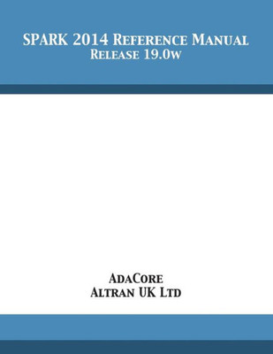 Spark 2014 Reference Manual : Release 19.0W