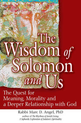 The Wisdom Of Solomon And Us : The Quest For Meaning, Morality And A Deeper Relationship With God