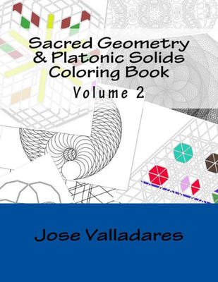 Sacred Geometry And Platonic Solids Coloring Book