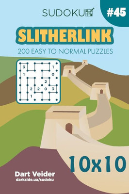 Sudoku Slitherlink - 200 Easy To Normal Puzzles 10X10
