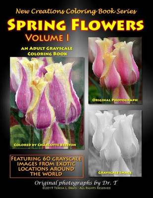 New Creations Coloring Book Series : Spring Flowers