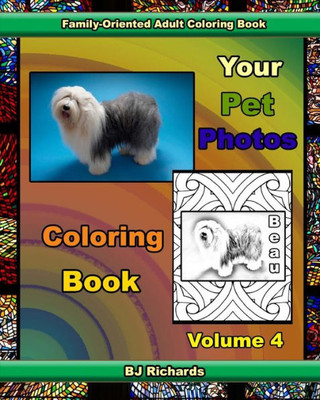 Your Pet Photos Coloring Book