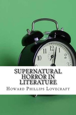 Supernatural Horror In Literature