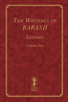 The Writings Of Rabash: Letters Volume One