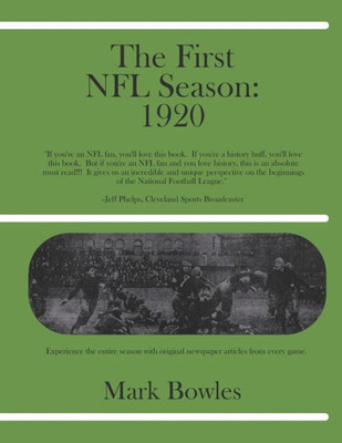 The First Nfl Season : 1920