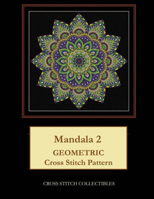 Mandala 2: Geometric Cross Stitch Pattern