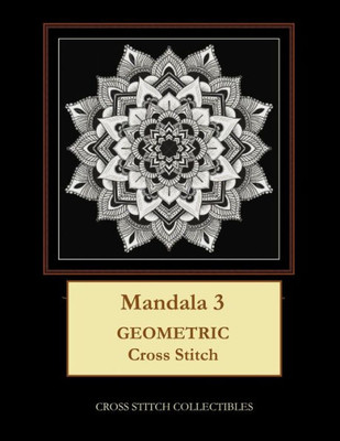 Mandala 3: Geometric Cross Stitch Pattern