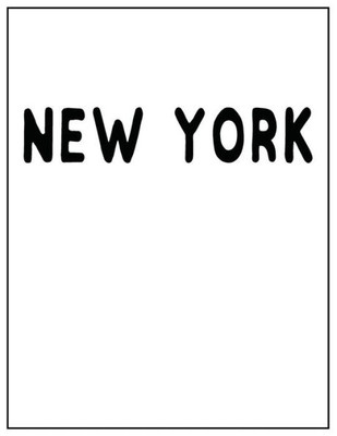 New York : Black And White Decorative Book - Perfect For Coffee Tables, End Tables, Bookshelves, Interior Design & Home Staging Add Bookish Style To Your Home- New York