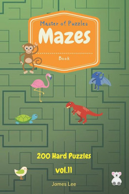 Master Of Puzzles - Mazes Book 200 Hard Puzzles