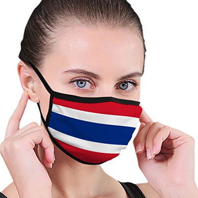 Cool Mouth Shield for Gardening Climbing Daily Use Thailand flag vector Skiing Cover