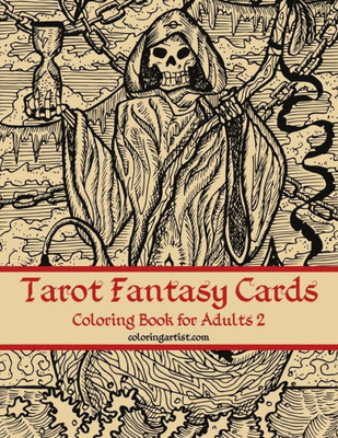 Tarot Fantasy Cards Coloring Book For Adults 2