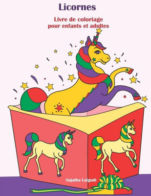 Licornes Livre De Coloriage Pour Enfants Et Adultes : Coloriage Licornes, Noël Coloriage