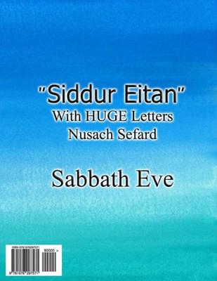 Siddur Eitan : Sabbath Eve