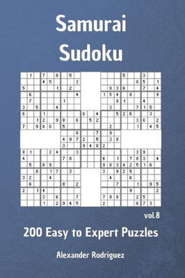 Samurai Sudoku Puzzles - 200 Easy To Expert