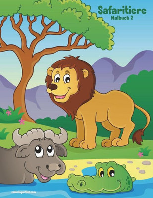 Safaritiere-Malbuch 2