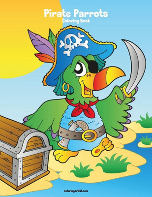 Pirate Parrots Coloring Book 1