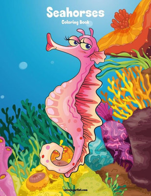 Seahorses Coloring Book 1
