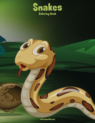 Snakes Coloring Book 1