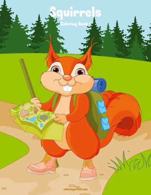 Squirrels Coloring Book 1