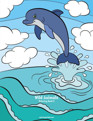 Wild Animals Coloring Book 2