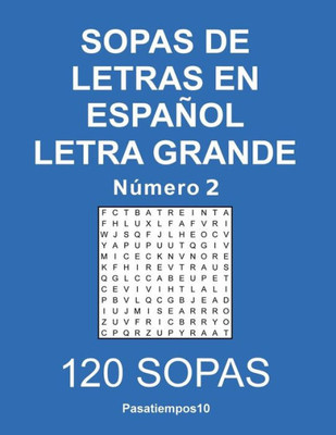 Sopas De Letras En Español Letra Grande -