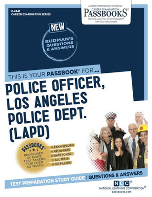 Police Officer, Los Angeles Police Department (Lapd)