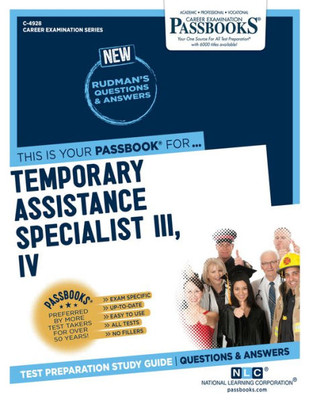 Temporary Assistance Specialist Iii, Iv