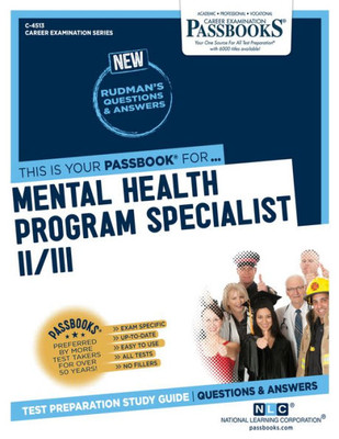 Mental Health Program Specialist Ii/Iii