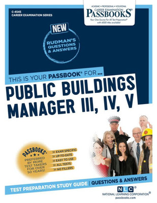 Public Buildings Manager Iii, Iv, V