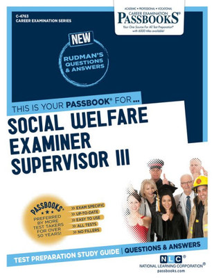 Social Welfare Examiner Supervisor Iii