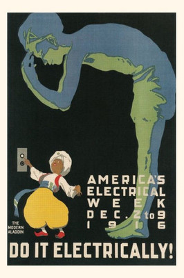 Vintage Journal America`S Electical Week Poster