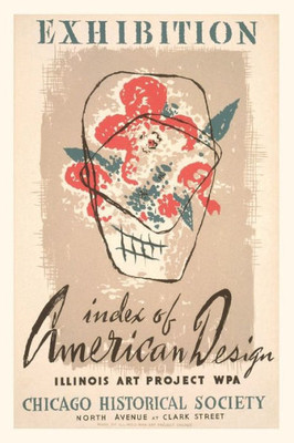 Vintage Journal Poster For American Design Exhibition