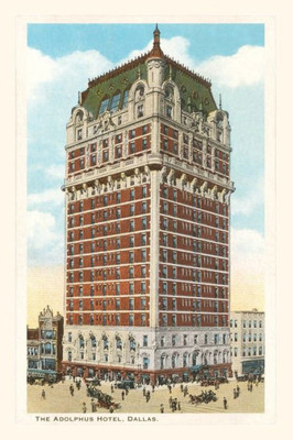 Vintage Journal Adolphus Hotel, Dallas, Texas