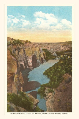 Vintage Journal Castle Canyon, Devil'S River, Texas