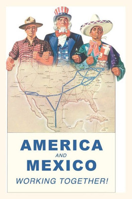 Vintage Journal America And Mexico Work Together