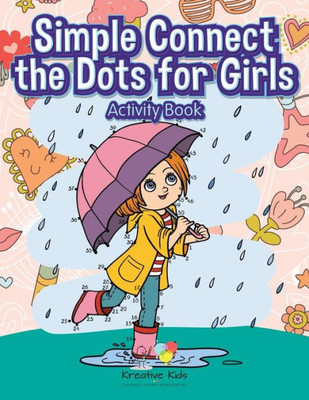 Simple Connect The Dots For Girls Activity Book