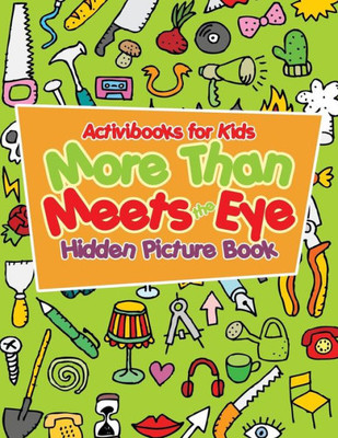 More Than Meets The Eye Hidden Picture Book