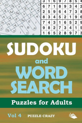 Sudoku And Word Search Puzzles For Adults