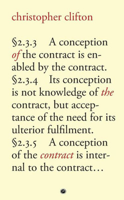 Of The Contract