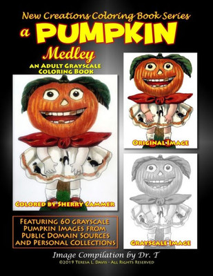 New Creations Coloring Book Series : A Pumpkin Medley