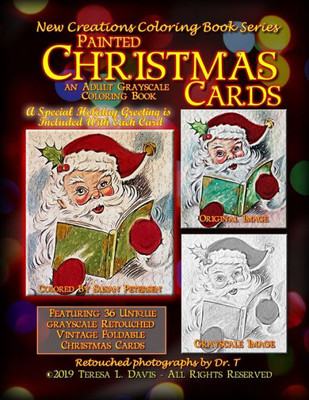 New Creations Coloring Book Series : Painted Christmas Cards